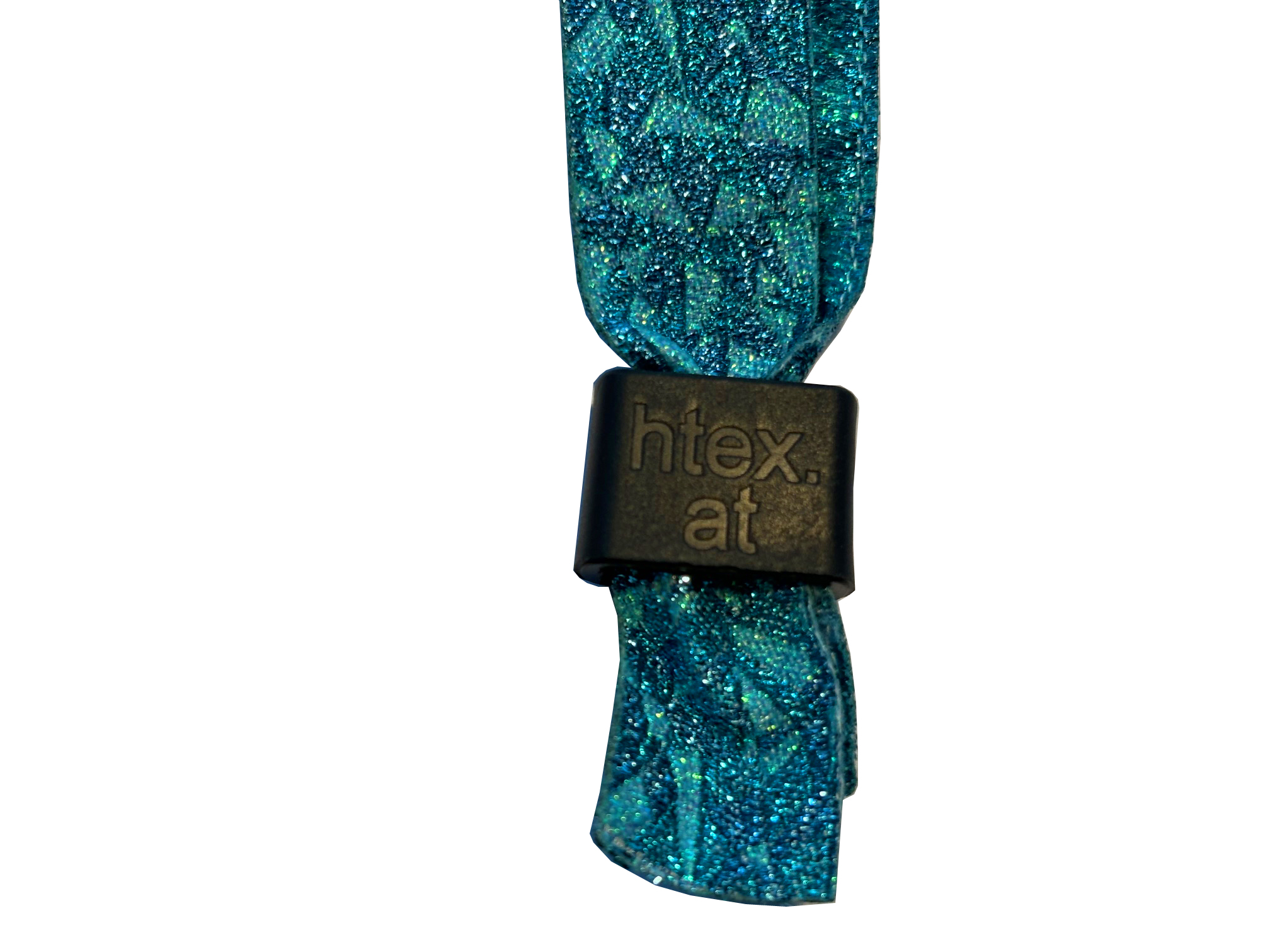 Ruban tissé pour festival avec fil métallique scintillant et fermeture de sécurité. Bracelet de festival tissé avec fil métallique scintillant et fermoir de sécurité.